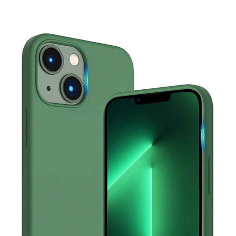 Rvelon iPhone 14 Skal Silikon MagSafe Grön