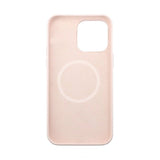Rvelon iPhone 14 Skal Silikon MagSafe Sandrosa