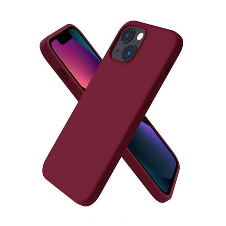 Rvelon iPhone 14 Skal Silikon Röd