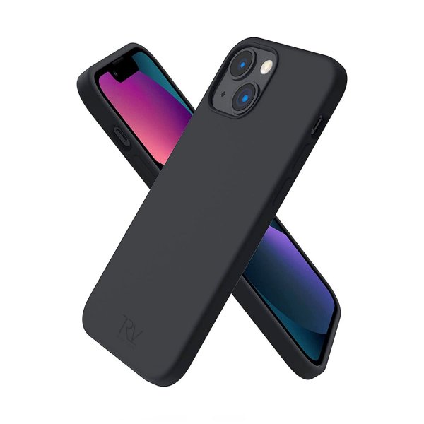 Rvelon iPhone 14 Skal Silikon Svart