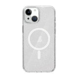 iPhone 14 Skal Glitter Stöttåligt Transparent