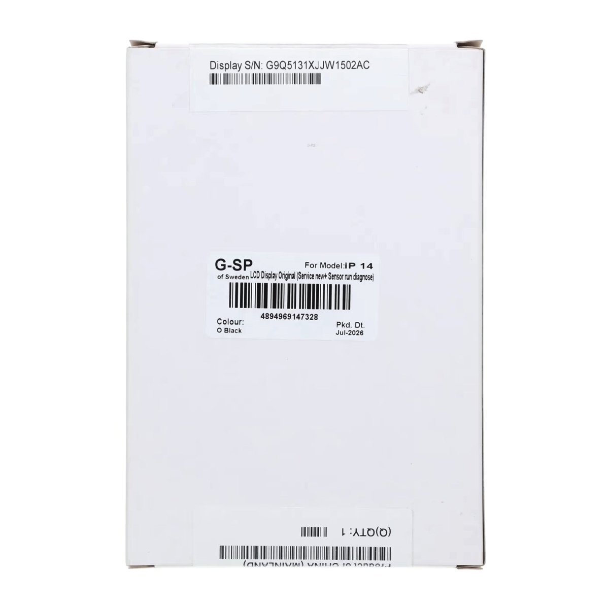 iPhone 14 OLED Skärm Original - Sensor Diagnostik