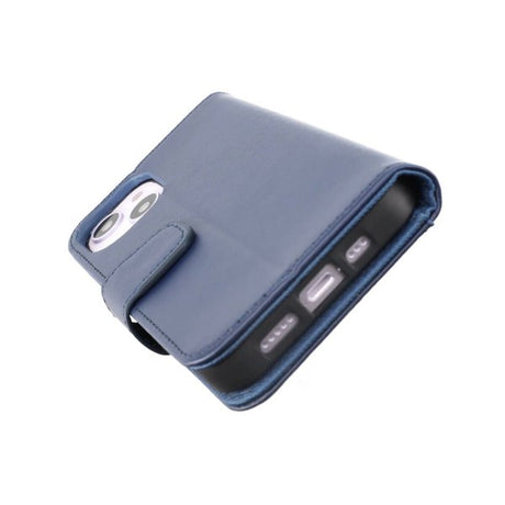 Rvelon iPhone 14 Fodral Utfällbart Kortfack Blå