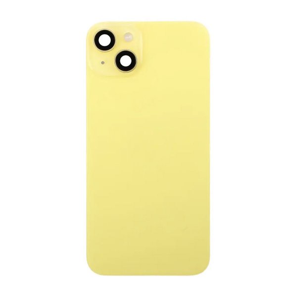 iPhone 14 Plus Baksida Glas Komplett - Gul