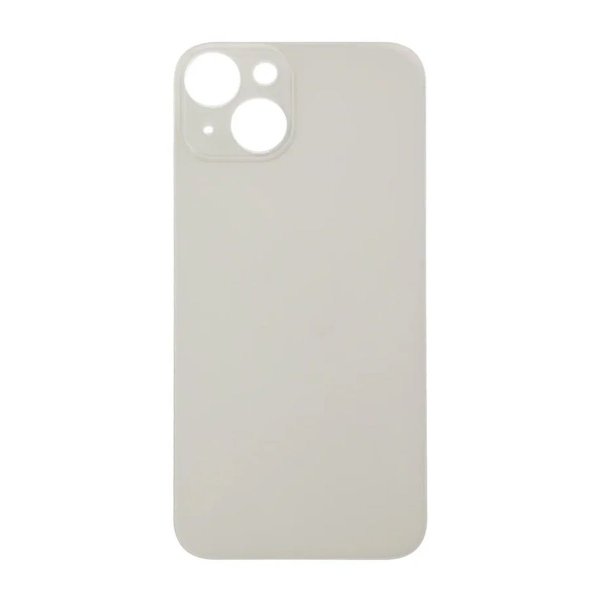 iPhone 14 Plus Baksida Glas med Självhäftande tejp - Vit