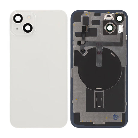 iPhone 14 Plus Baksida Glas Komplett OEM - Vit