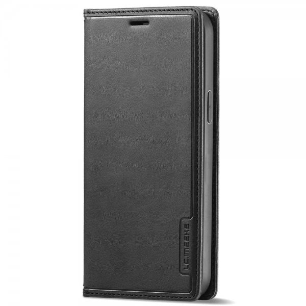 Lc.Imeeke iPhone 14 Plus Fodral Kortfack Utsida Svart