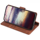 iPhone 14 Plus Fodral Krokodilmönster Brun