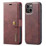 Dg.Ming iPhone 14 Plus Fodral Löstagbart Skal Röd