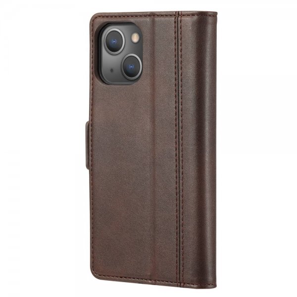 Lc.Imeeke iPhone 14 Plus Fodral med Kortfack Brun