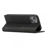 Lc.Imeeke iPhone 14 Plus Fodral med Kortfack Flip Svart