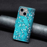 iPhone 14 Plus Fodral Motiv Plommonblomster