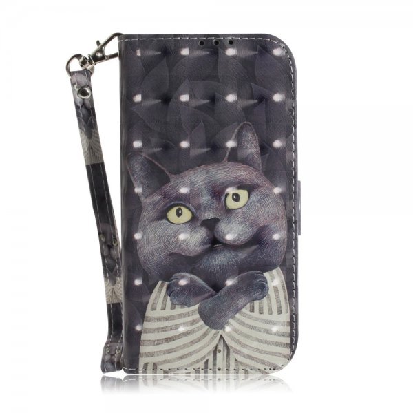 iPhone 14 Plus Fodral Motiv Svart Katt