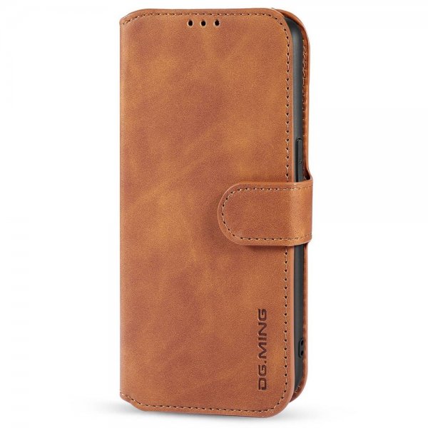 Dg.Ming iPhone 14 Plus Fodral Retro Brun