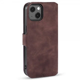 Dg.Ming iPhone 14 Plus Fodral Retro Kaffe