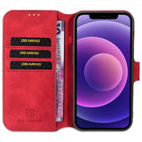 Dg.Ming iPhone 14 Plus Fodral Retro Röd