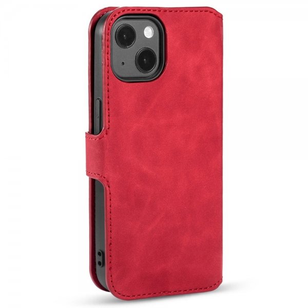 Dg.Ming iPhone 14 Plus Fodral Retro Röd