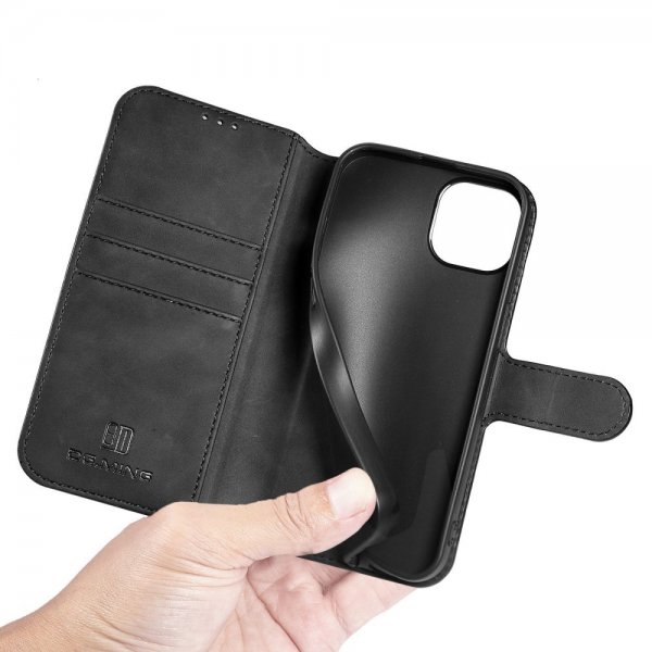 Dg.Ming iPhone 14 Plus Fodral Retro Svart