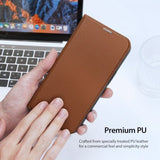 Dux Ducis iPhone 14 Plus Fodral Skin X2 Series Brun