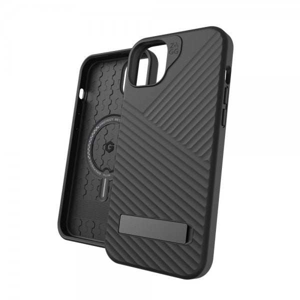 ZAGG iPhone 14 Plus/iPhone 15 Plus Skal Denali Snap Kickstand Svart