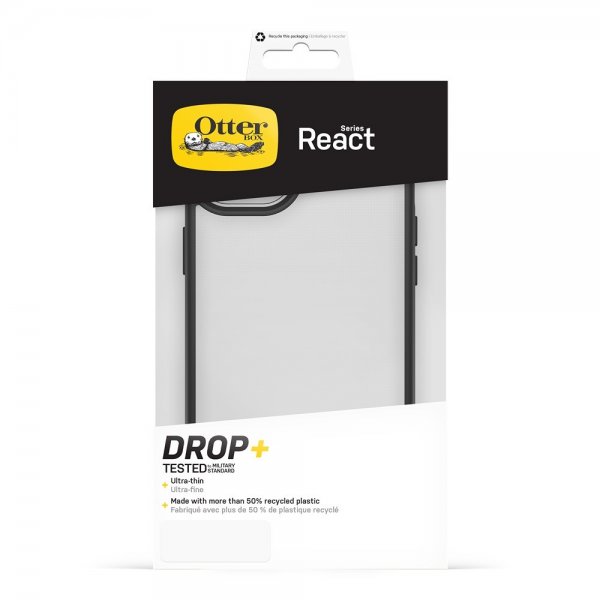 Otterbox iPhone 14 Plus/iPhone 15 Plus Skal React Black Crystal