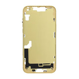 iPhone 14 Plus Mittenram med smådelar OEM - Gul
