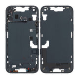 iPhone 14 Plus Mittenram med smådelar OEM - Svart