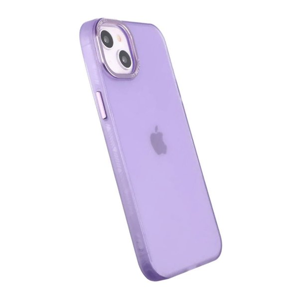 iPhone 14 Plus Skal Kamerasarg Frostad Lila