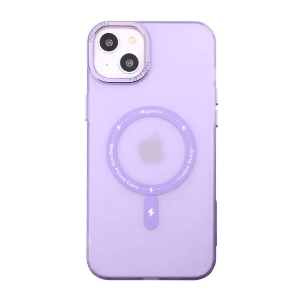 iPhone 14 Plus Skal Kamerasarg MagSafe Lila