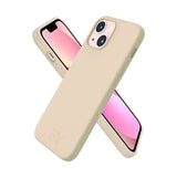 Rvelon iPhone 14 Plus Skal Silikon Beige