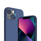 Rvelon iPhone 14 Plus Skal Silikon Blå
