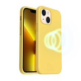 Rvelon iPhone 14 Plus Skal Silikon MagSafe Gul