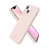 Rvelon iPhone 14 Plus Skal Silikon Sandrosa