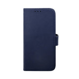 Rvelon iPhone 14 Plus Fodral Äkta Läder Blå