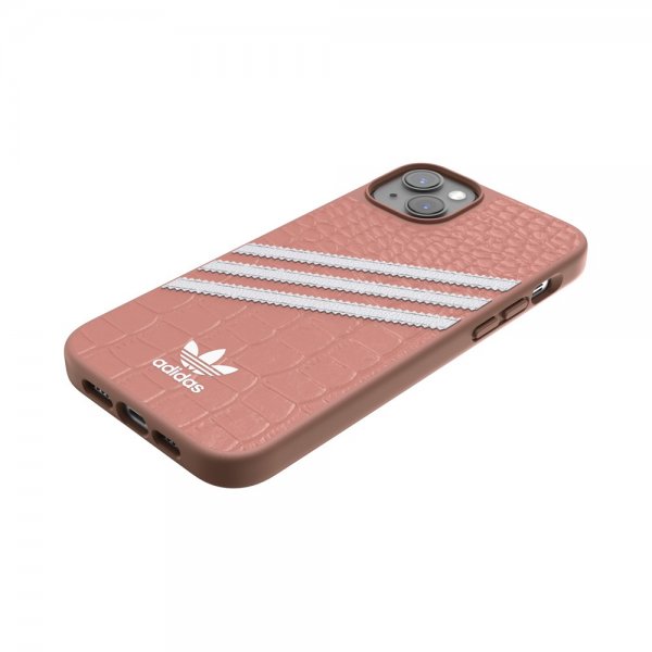 Adidas iPhone 14 Plus Skal 3 Stripes Snap Case Alligator Pink