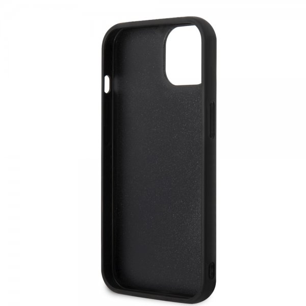 Karl Lagerfeld iPhone 14 Plus Skal 3D Rubber Karl & Choupette Svart