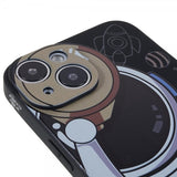 iPhone 14 Plus Skal Astronaut Svart Grå