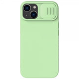 Nillkin iPhone 14 Plus Skal CamShield Silky MagSafe Grön