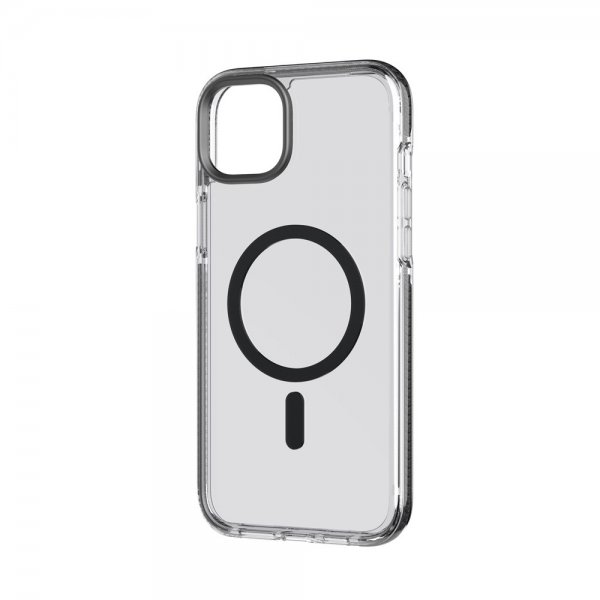 Tech21 iPhone 14 Plus Skal Evo Crystal MagSafe Graphite Black