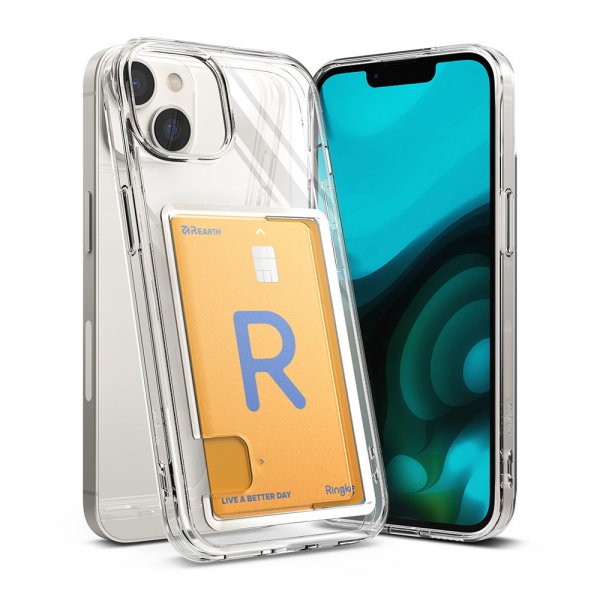 Ringke iPhone 14 Plus Skal Fusion Card Clear