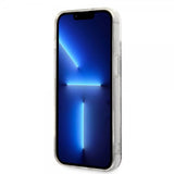 Karl Lagerfeld iPhone 14 Plus Skal Liquid Glitter Monogram Svart