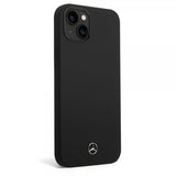 Mercedes Benz iPhone 14 Plus Skal Liquid Silicone Svart
