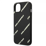 Karl Lagerfeld iPhone 14 Plus Skal Logomania Svart