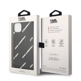 Karl Lagerfeld iPhone 14 Plus Skal Logomania Svart