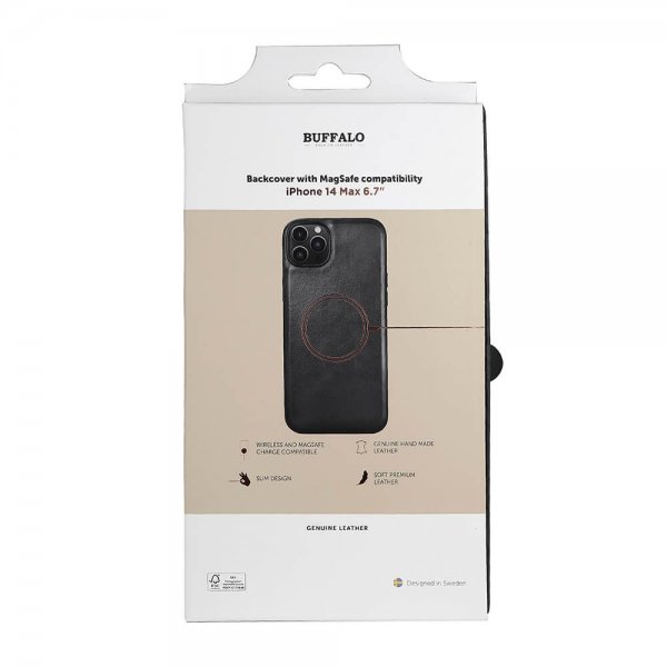 Buffalo iPhone 14 Plus Skal MagSeries Svart