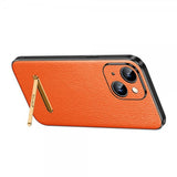 Sulada iPhone 14 Plus Skal med Stativ Orange