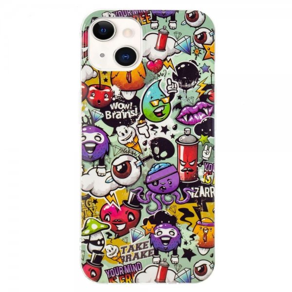 iPhone 14 Plus Skal Motiv Graffiti