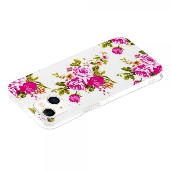 iPhone 14 Plus Skal Motiv Rosa Rosor
