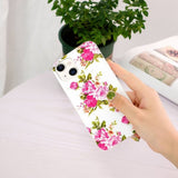 iPhone 14 Plus Skal Motiv Rosa Rosor