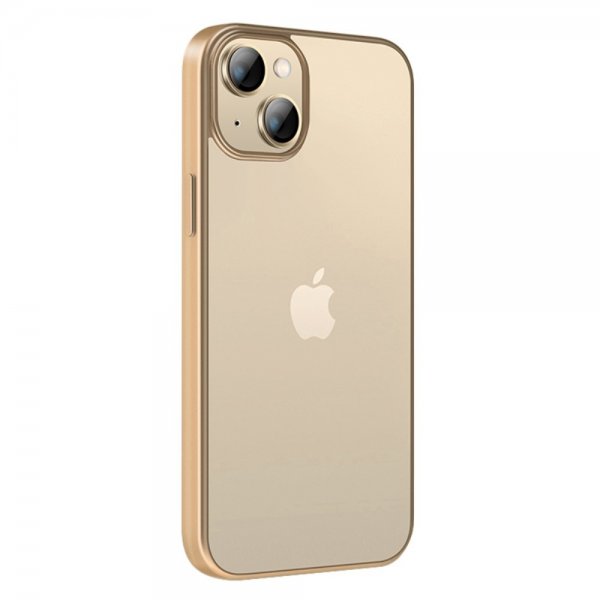 X-Level iPhone 14 Plus Skal Nature Color Series Guld